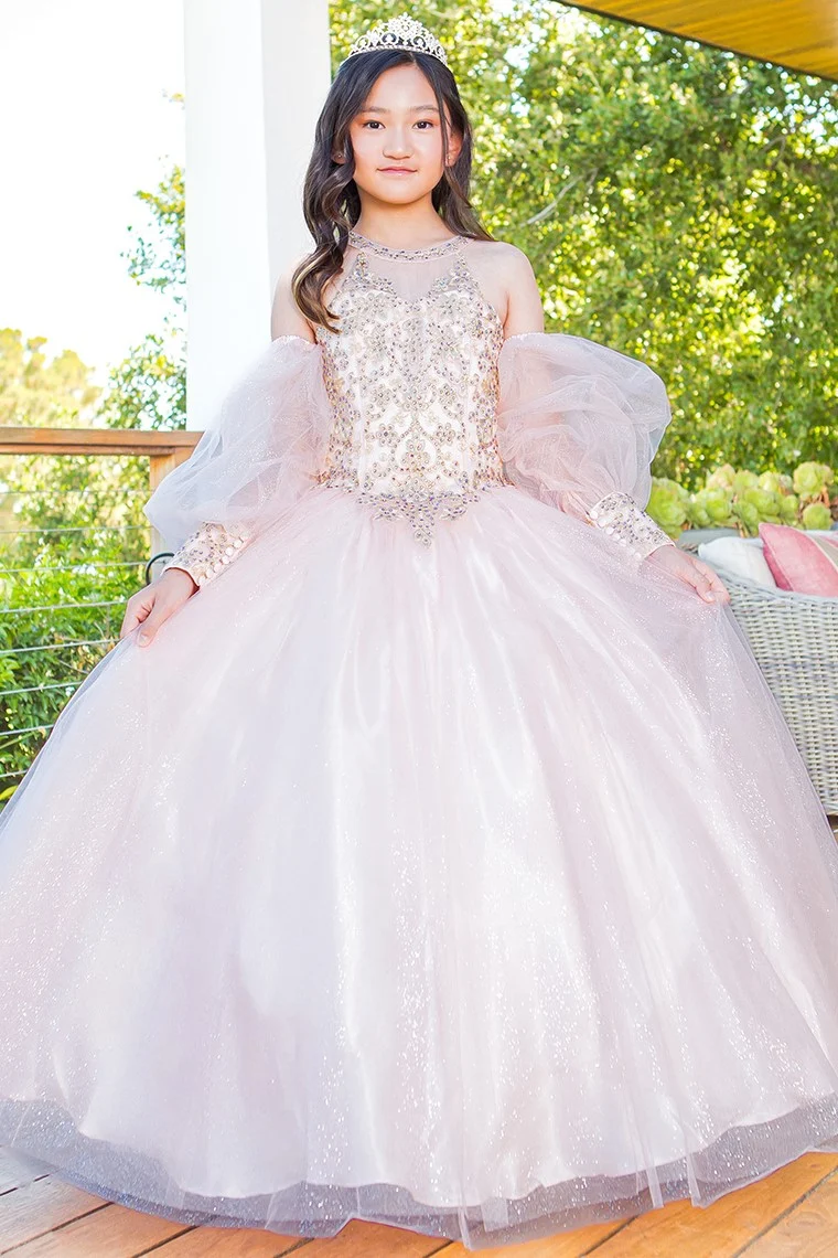 Cinderella Couture USA AS5114 Puffärmar Mini Quince