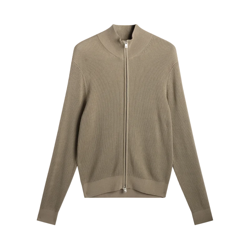 Alexis Full zip Cardigan - Brindle