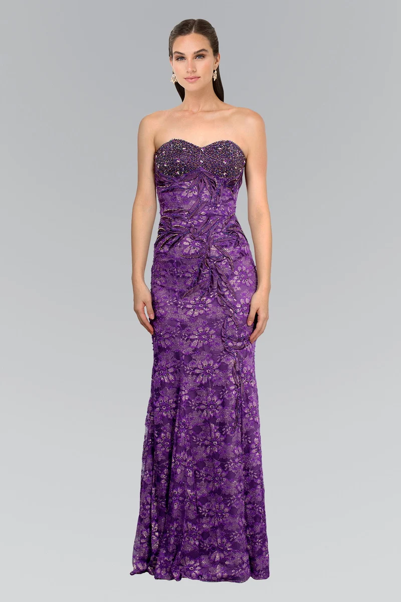 Axelbandslös Sweetheart Trumpet Dress från Elizabeth K - GL1006