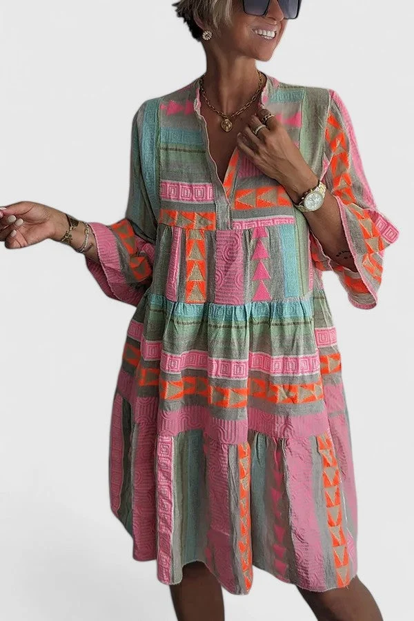 Gisara | Bekväm Boho Klänning