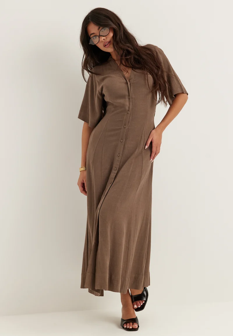 Slfviva Regular Linen Blend Dress