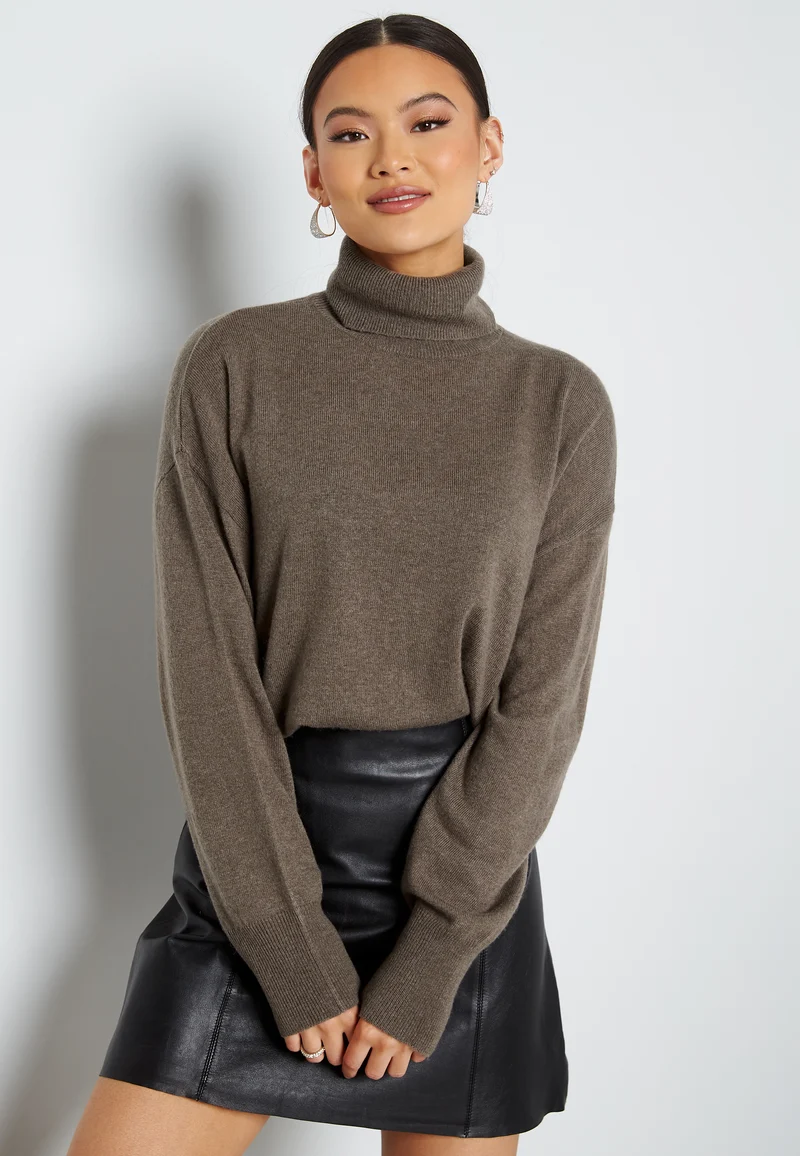 Elly LS Roll Neck Wool Knit