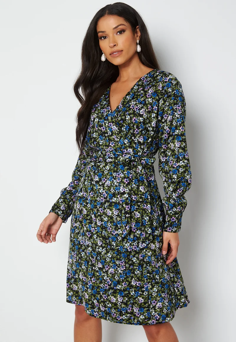 Abby L/S Button Dress