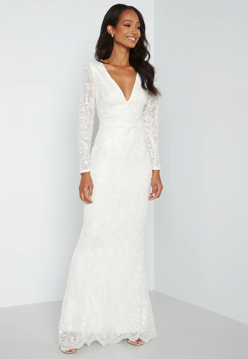 Evita embellished dress