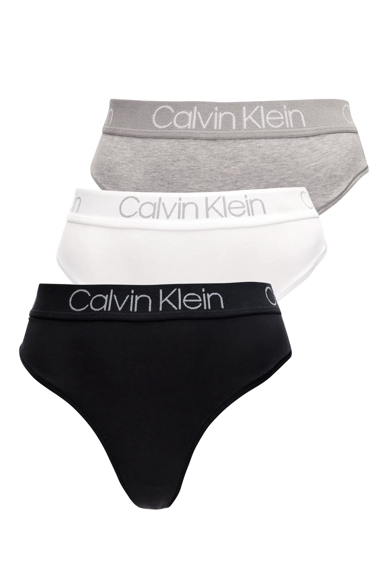 High Waist Thong 3-Pack