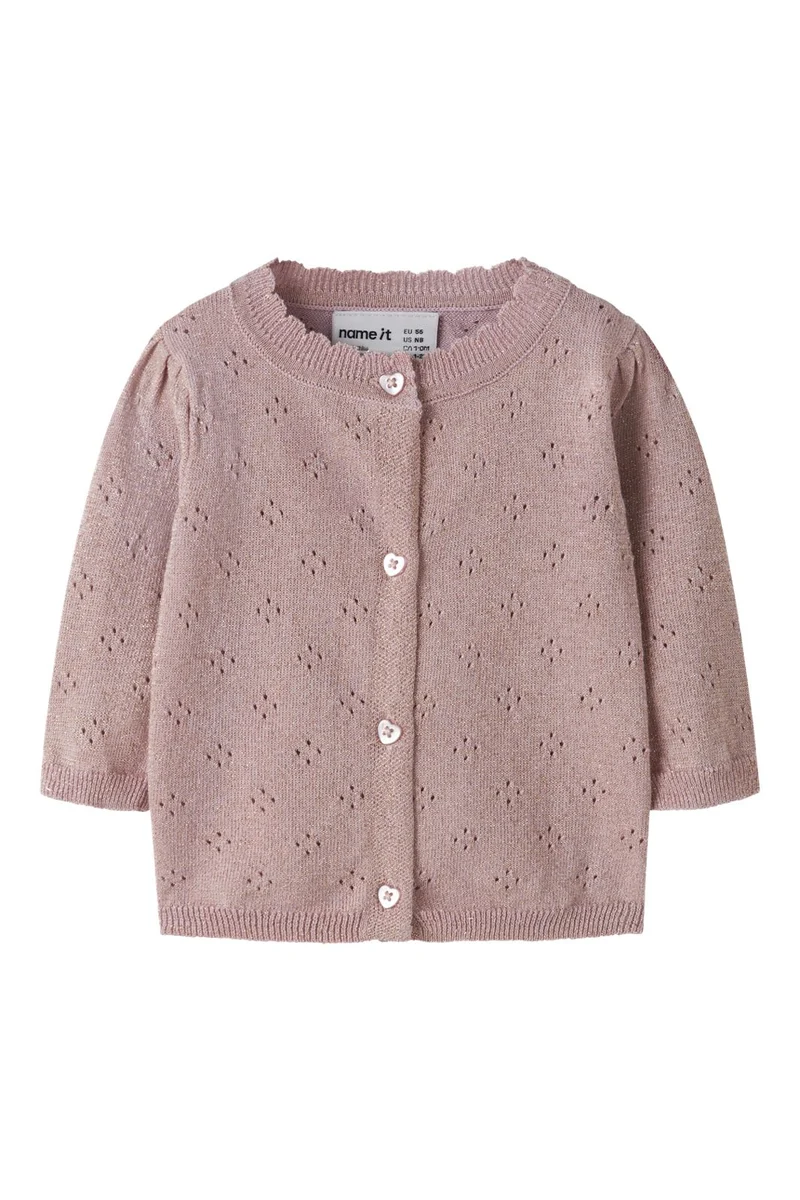 Name It - Nbfrolia Ls Knit Card - 4874517 Keepsake Lilac