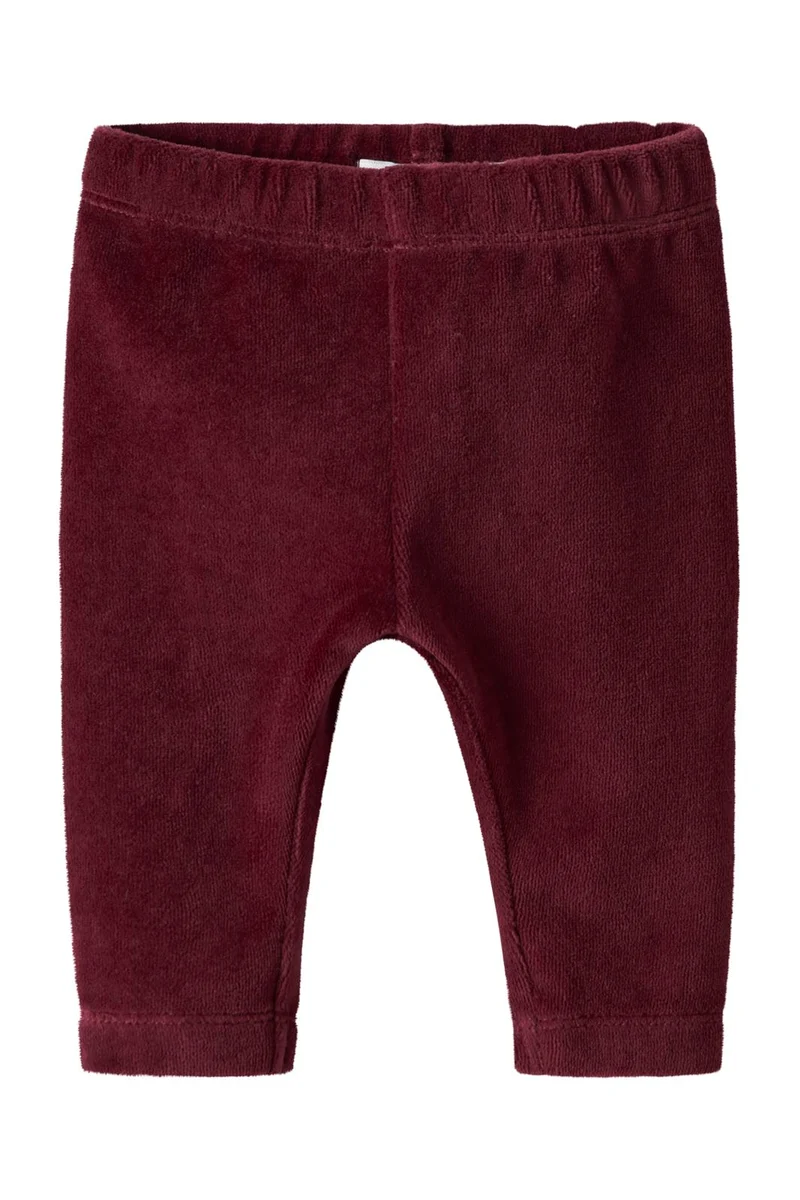Name It - Nbfroxy Vel Legging - 4873983 Burgundy
