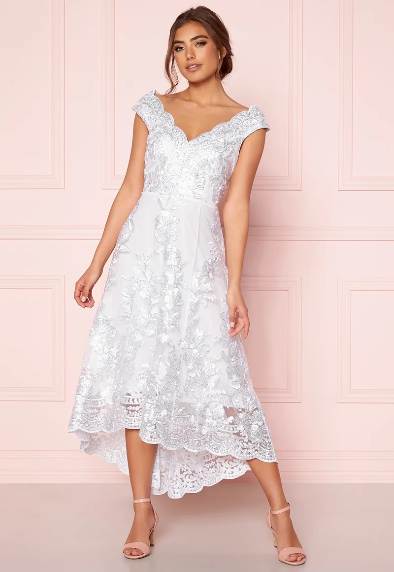 Embroidered Lace Dress