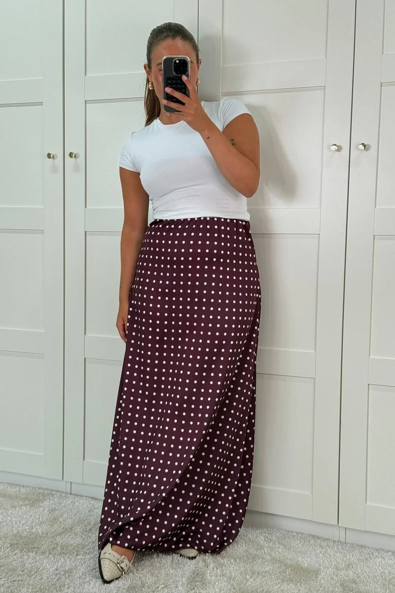 A-bee - Sabrina Skirt - Plum