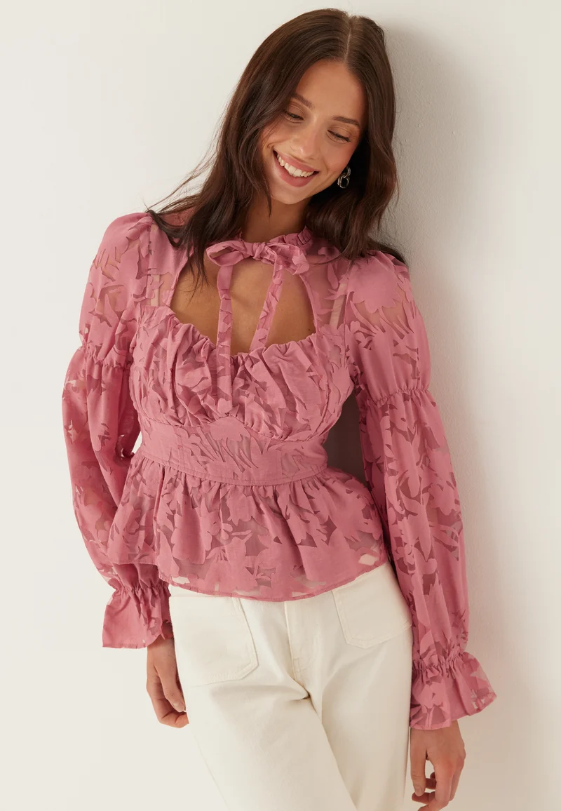 Peplum Blouse