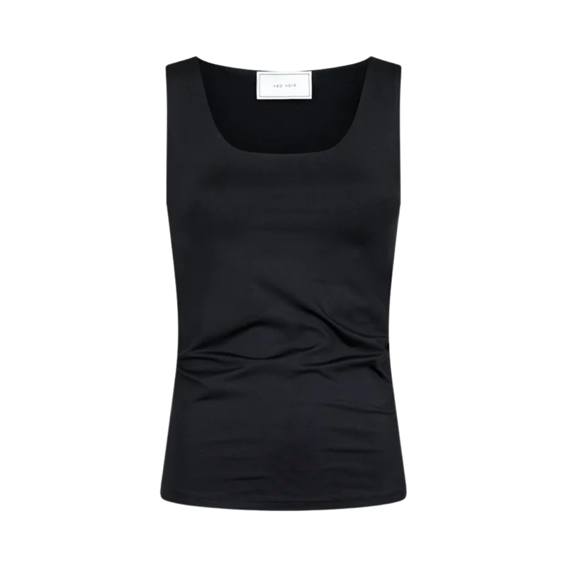 Sophia Jersey Top - Black