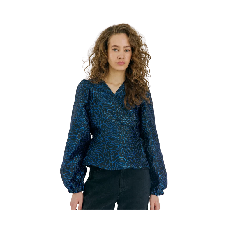Debra Top - Bright Blue