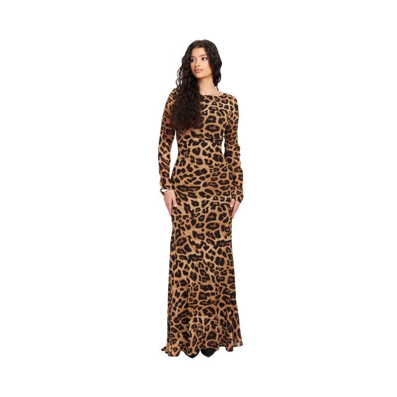 Leo Dress - Brown Leo