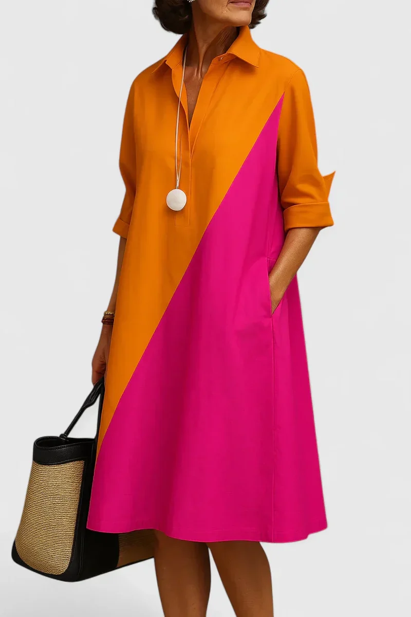 Auryzzella | Elegant Midi Klänning