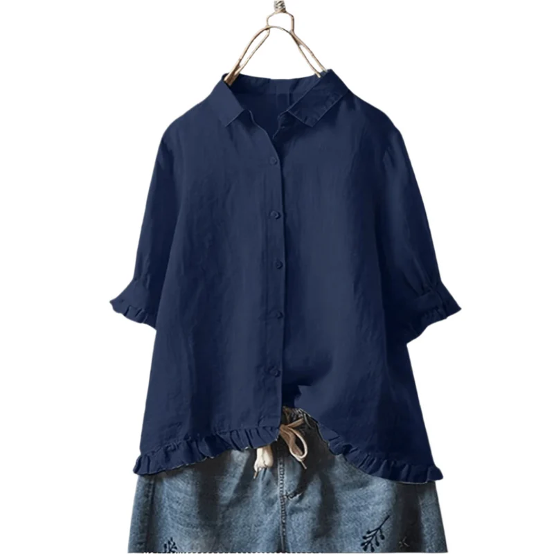Kvinnors Blus Modern Design Lätt Ventilerande Material