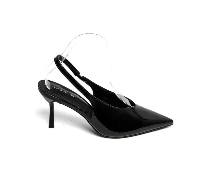 Bloom - Peony Stiletto - Black