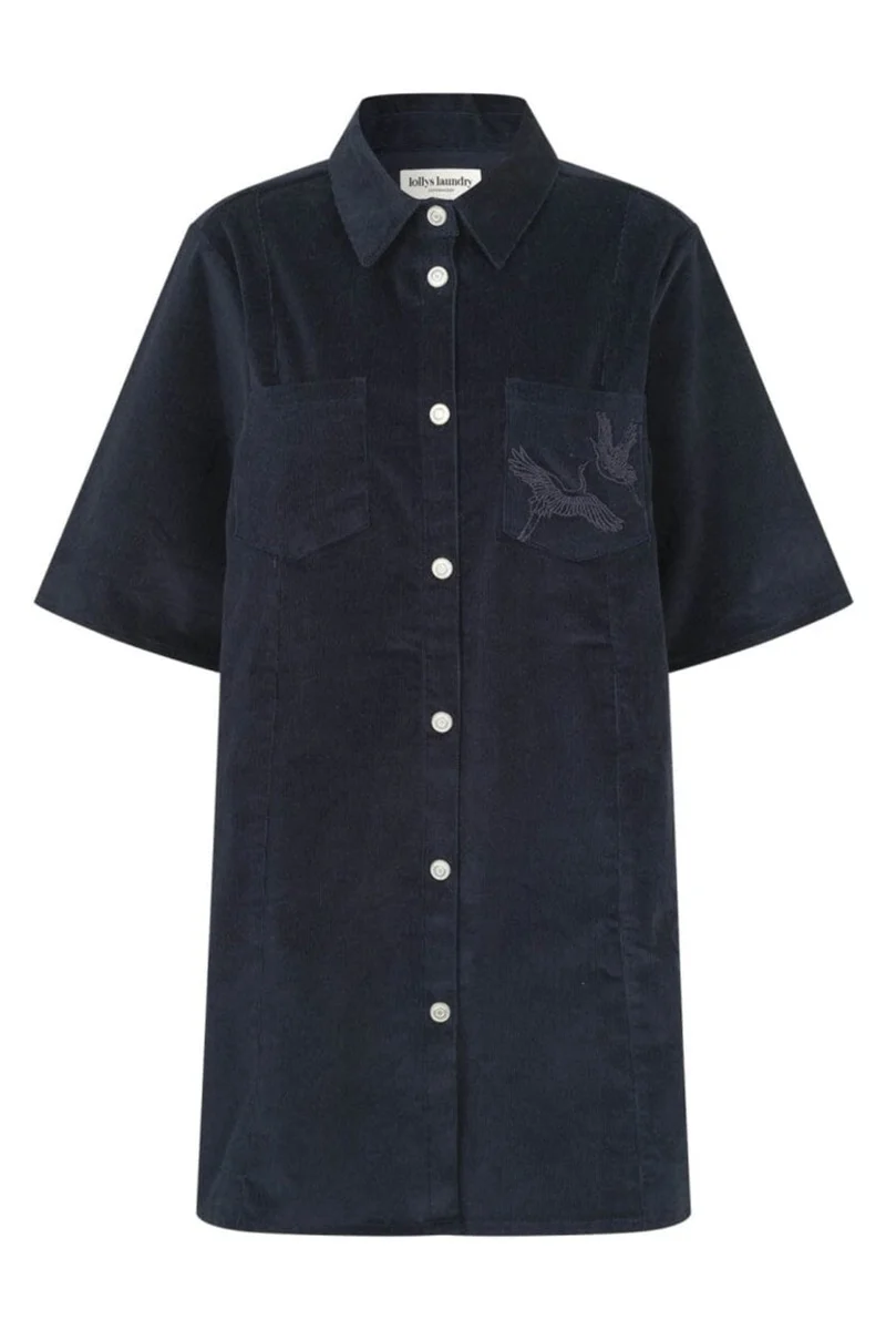 Lollys Laundry - Molall Dress 3/4 26417-3001 - 23 - Dark Blue