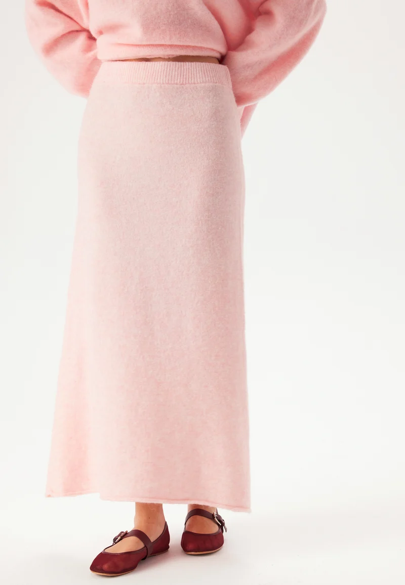 Pcpam Hw Ank Knit Skirt