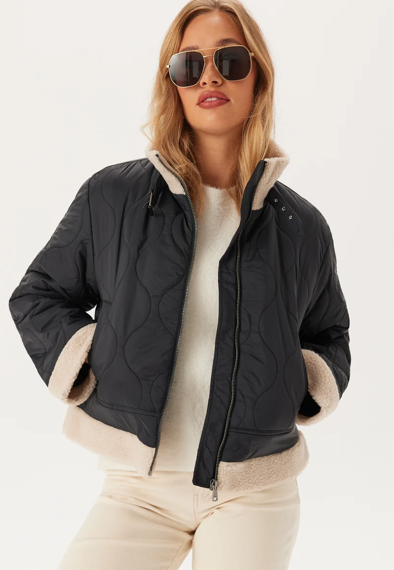 Onlvania Quilted Aviator Jacke