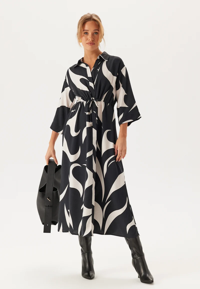 Objdemia Lo 3/4 LONG SHIRT DRE