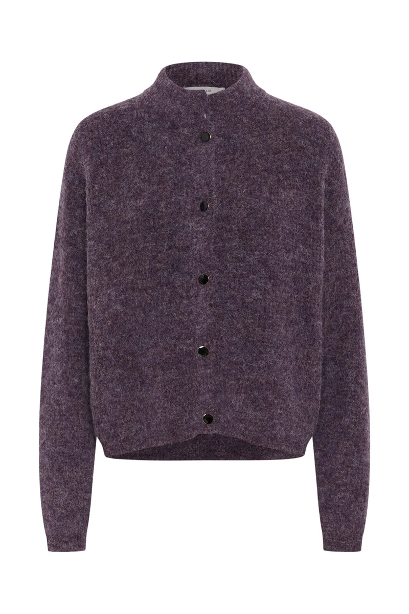 Gestuz - Alphagz Short Cardigan 10906463 - 110048 - Juniper Mélange