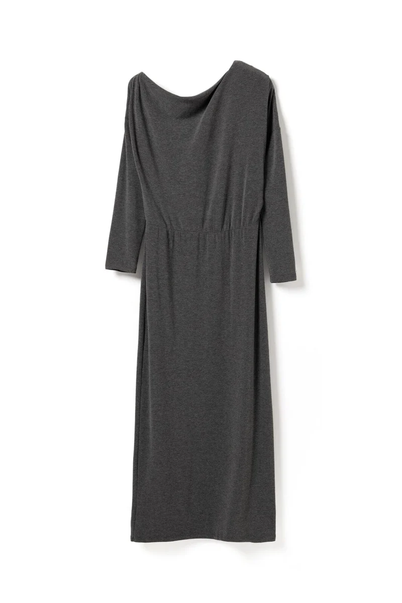 Noella - N-Meena Dress 14090006 - 019 - Dark Grey Melange