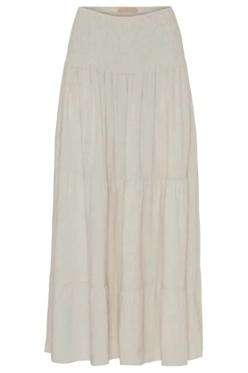 Marta Du Chateau - Mdcprincess Skirt - 102 Solid Sabbia