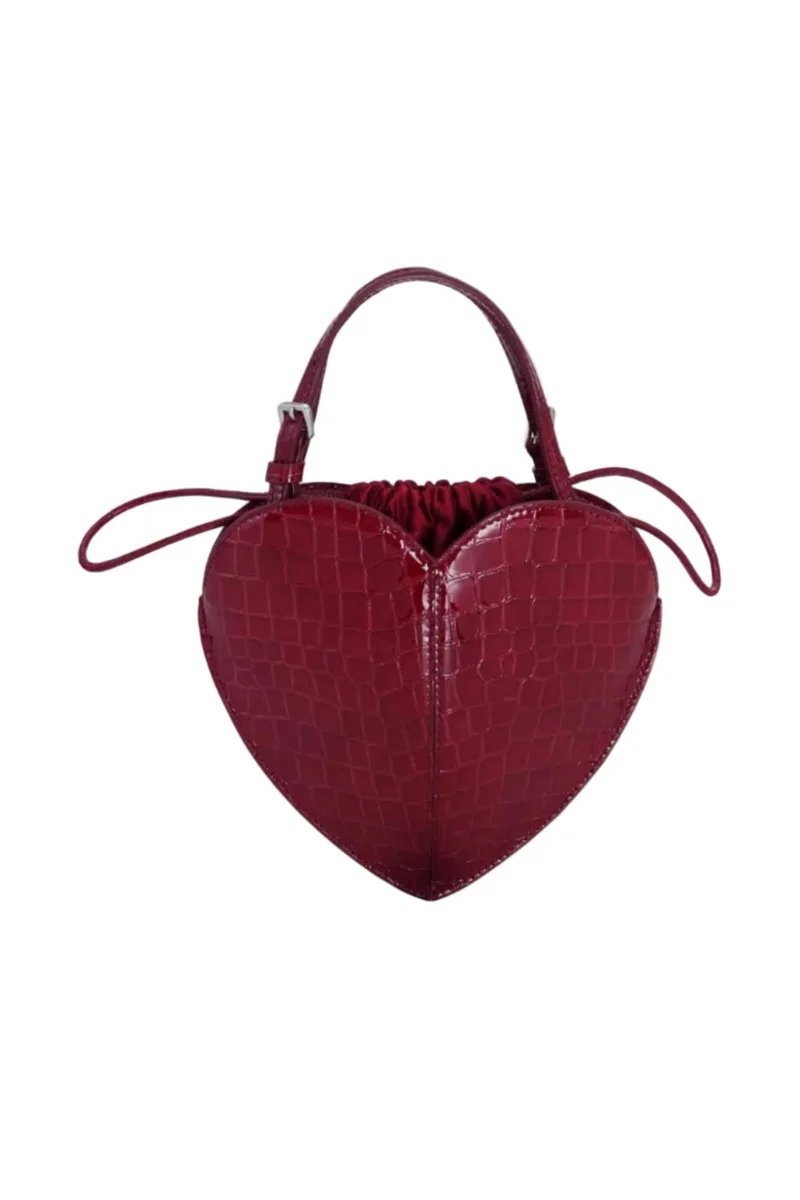 Rotate - Patent Croco Heart Bag 1164272691 - 2691 Windsor Wine