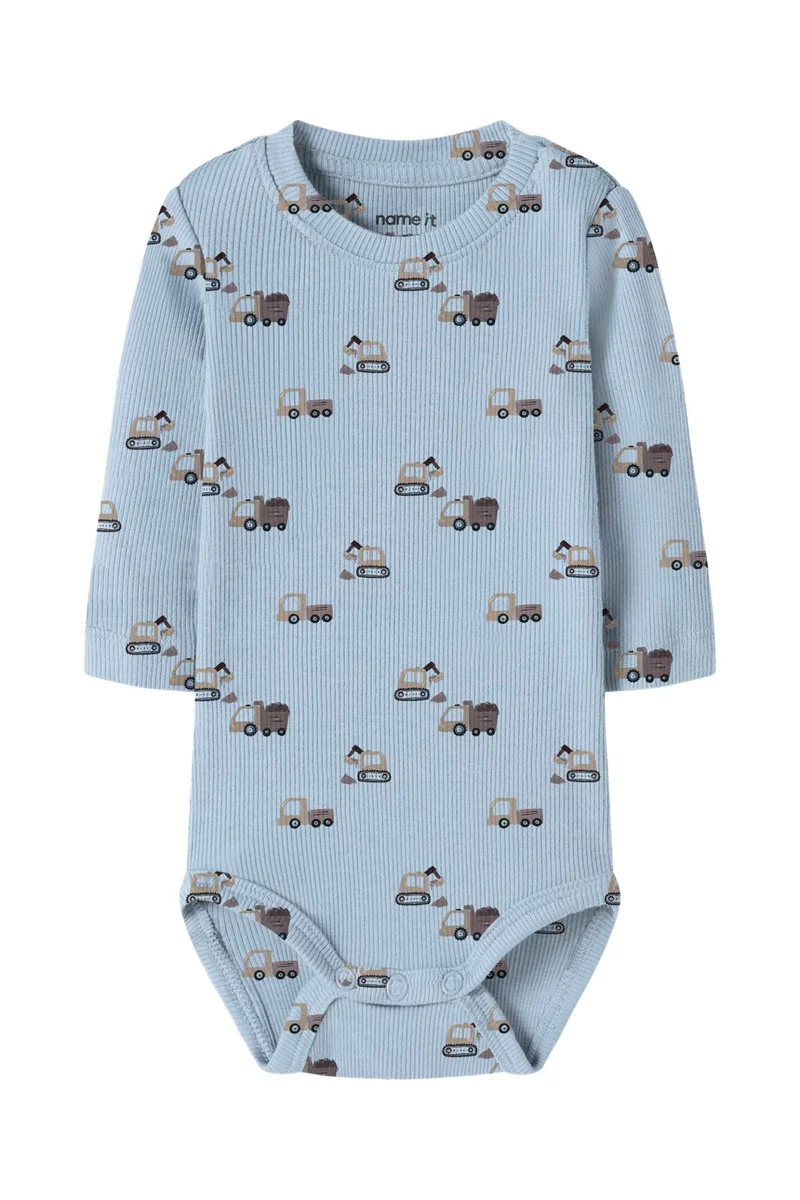 Name It - Nbmkontor Ls Body - 5036477 Ashley Blue
