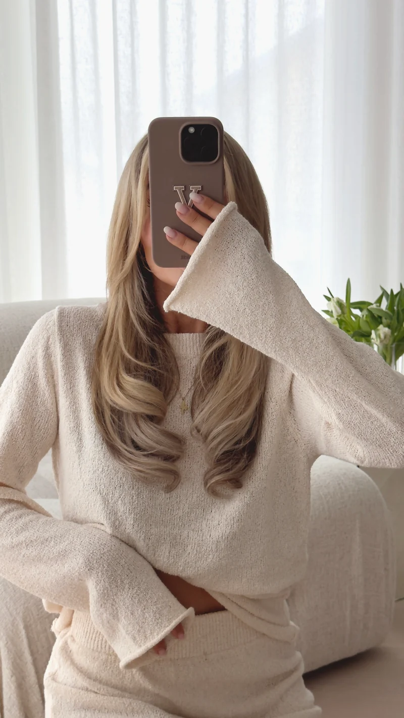 Structure Knitted Set
