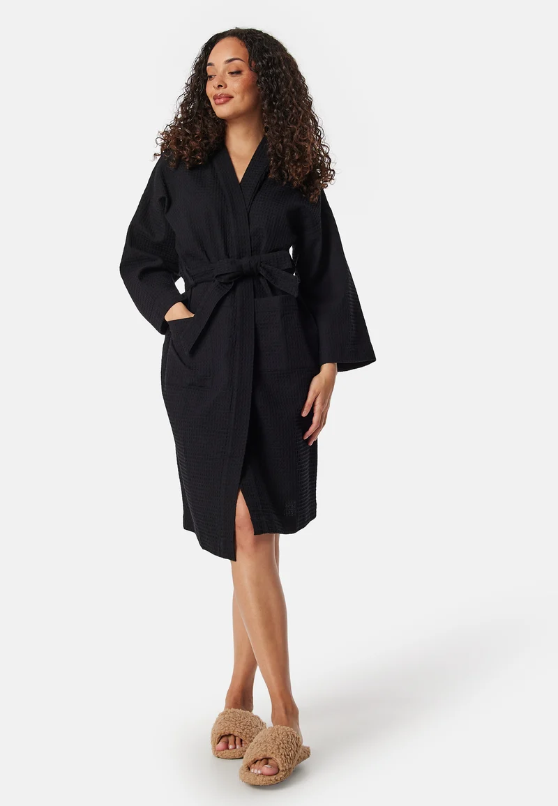 Cotton Waffle Robe