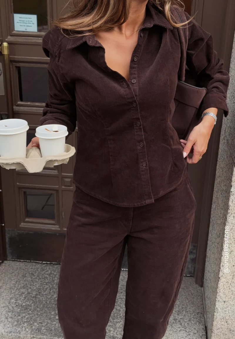 Corduroy Shaped Shirt