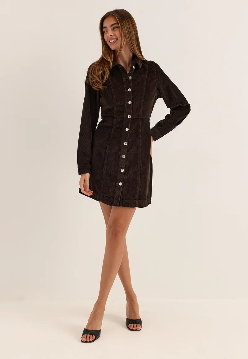 Vmdaisy Ls Short Cord Dress