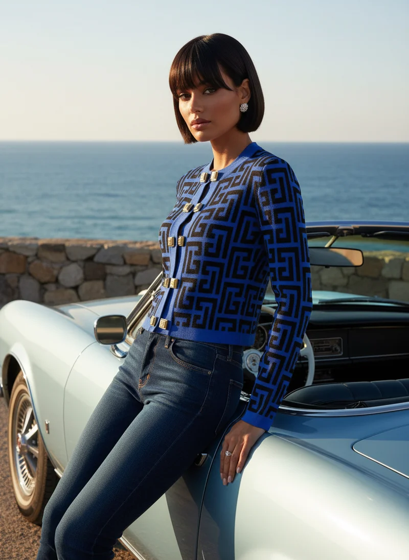 Youmi Long Sleeve Wool Sweater