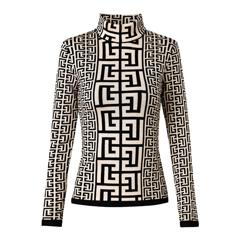 Gina Long Sleeve Wool Top