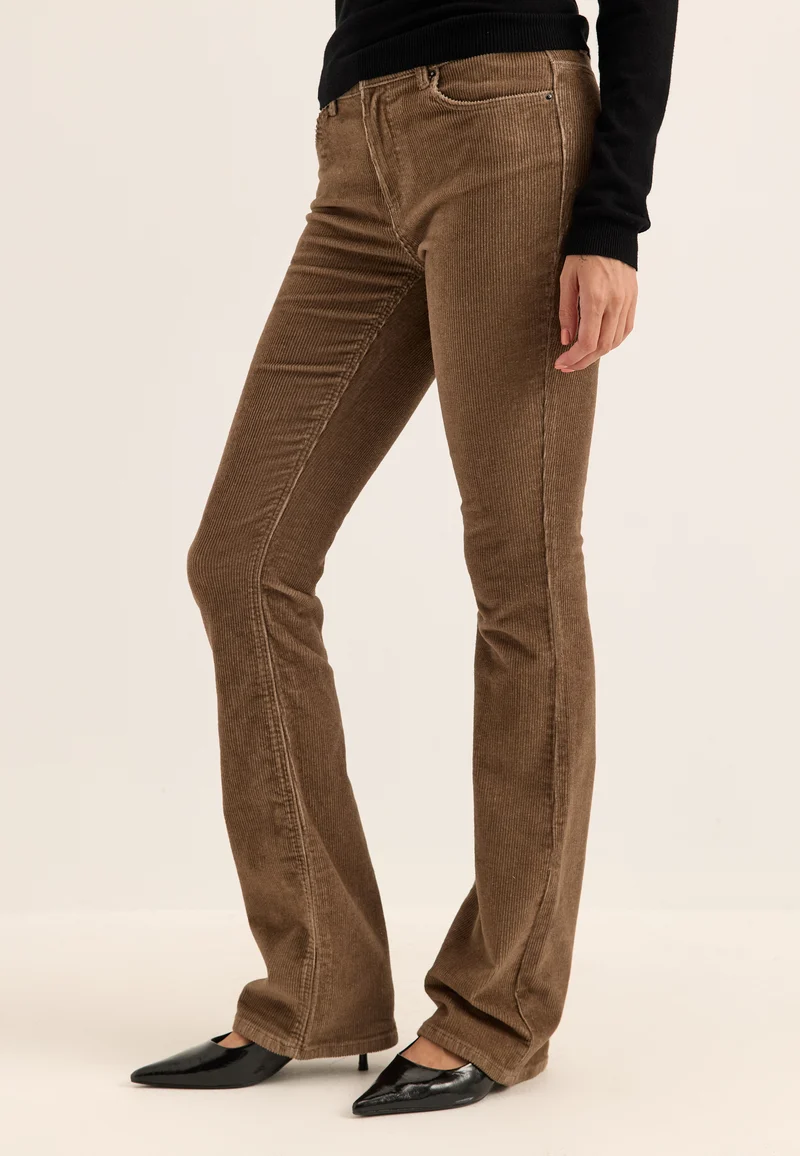 Onlmary-global Mid Cord Flared Pant