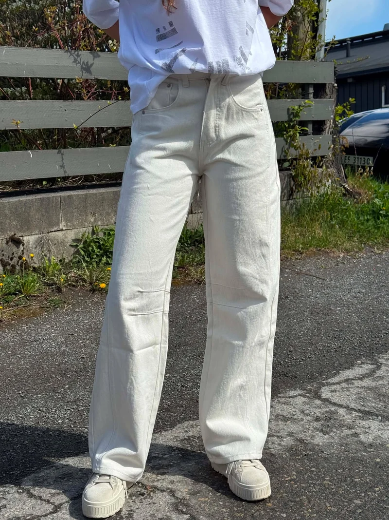 Drew Barrel Panel Jeans