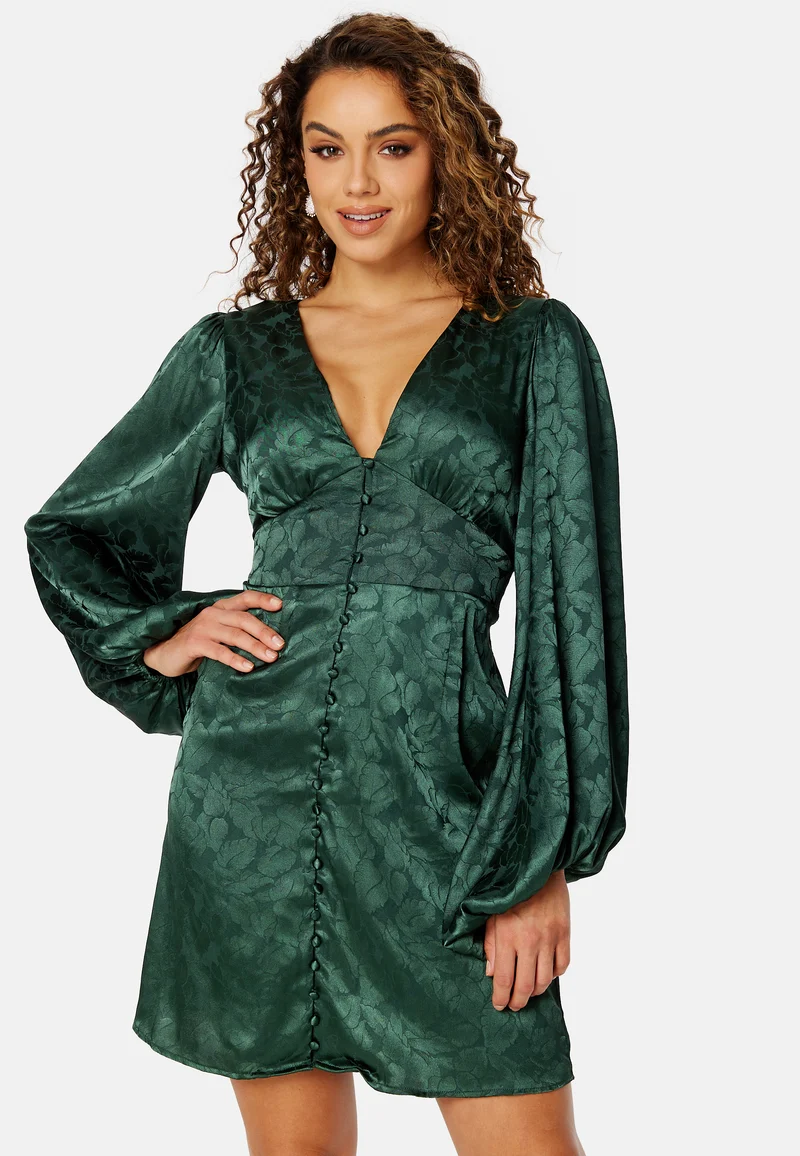 Malino L/S Button Dress