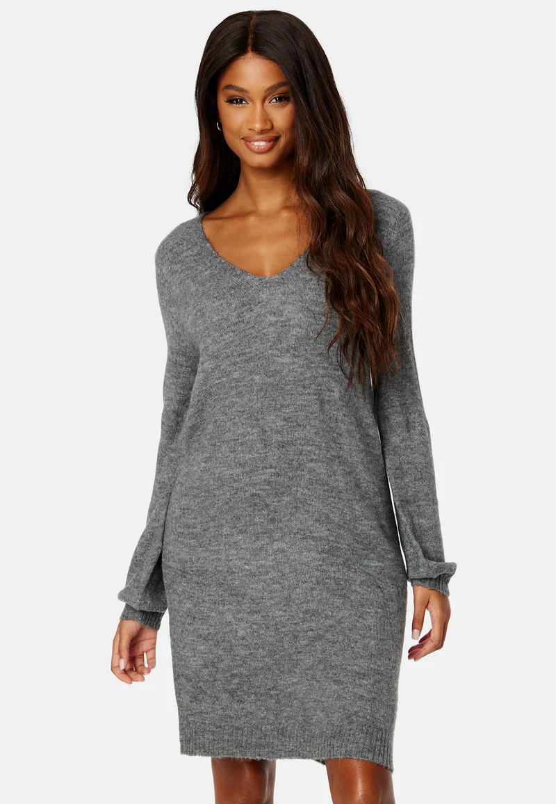 Elanora L/S V-Neck Dress