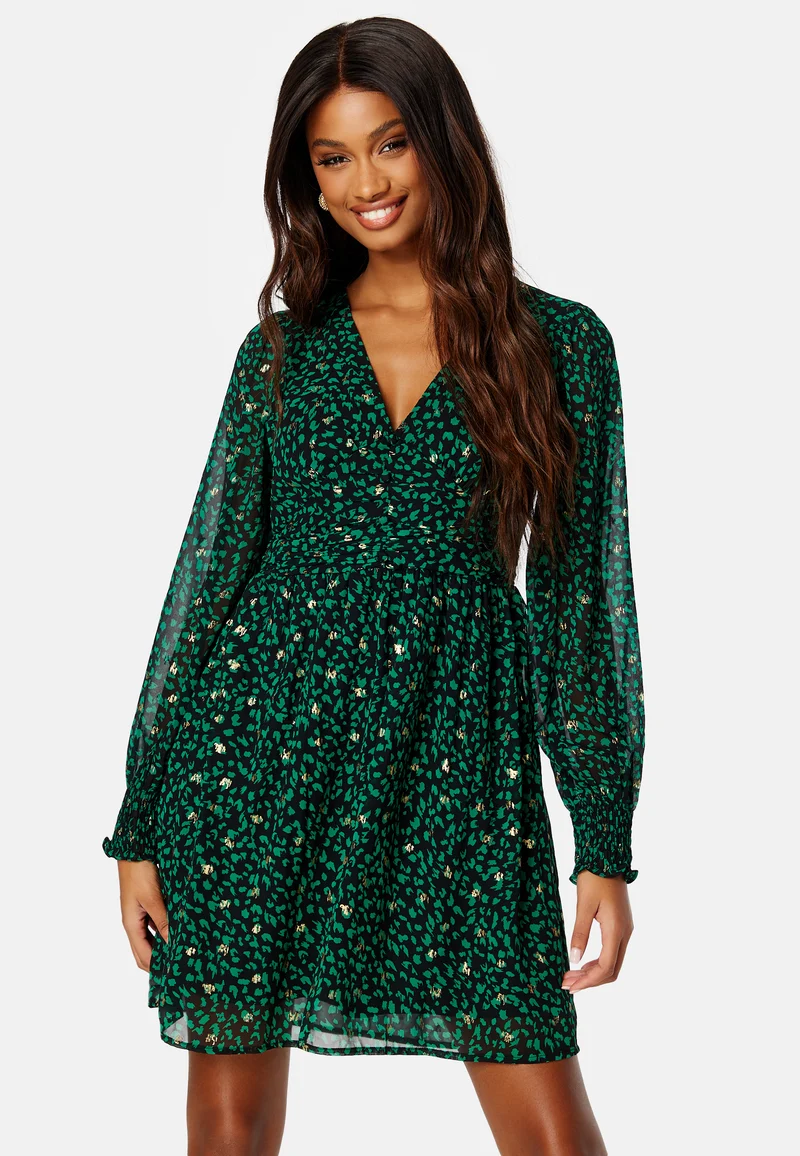 Nini L/S Short Dress