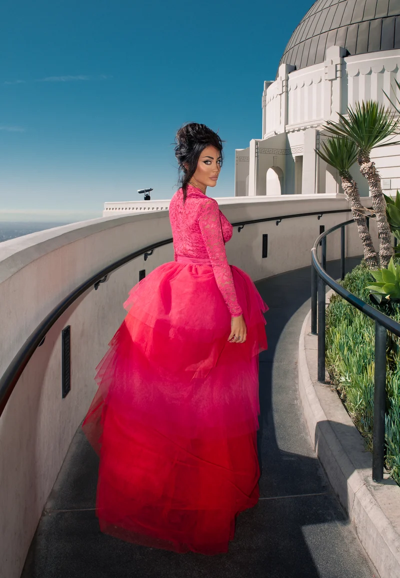 Two Tone Tulle Skirt