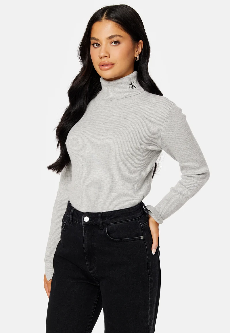 CK Tight Roll Neck Sweater