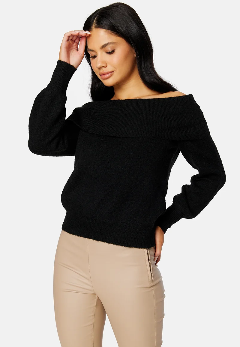 Vigga LS Offshoulder Blouse