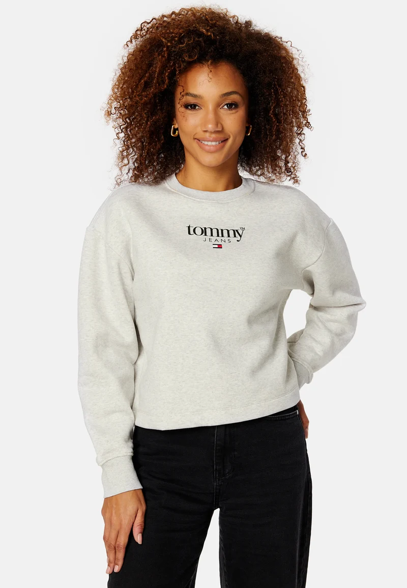 Relaxed Essential Logo Crew