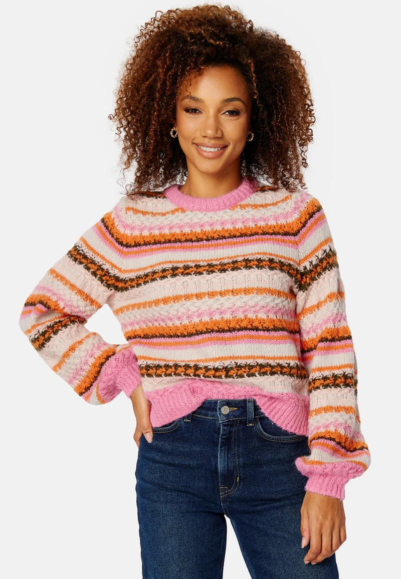 Mable Life L/S Stripe Pullover