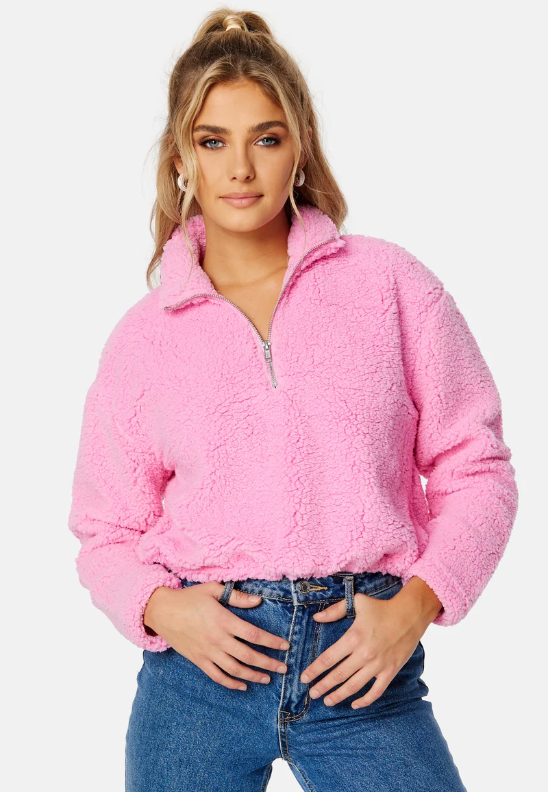 Ferna Cropped Teddy Sweat