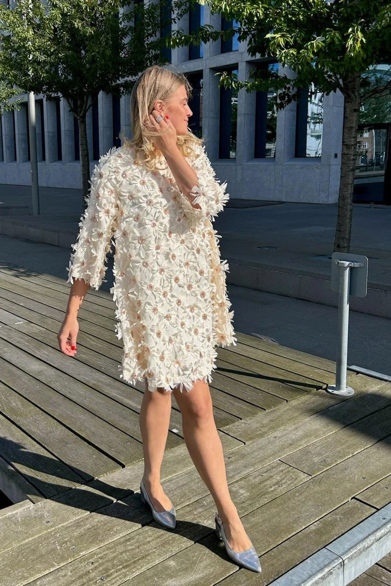 YAS - Yasabelone 3/4 Dress - 5031498 Sheer Bliss