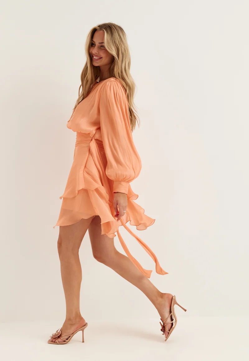 Vmelisa Ls Detail Short Dress