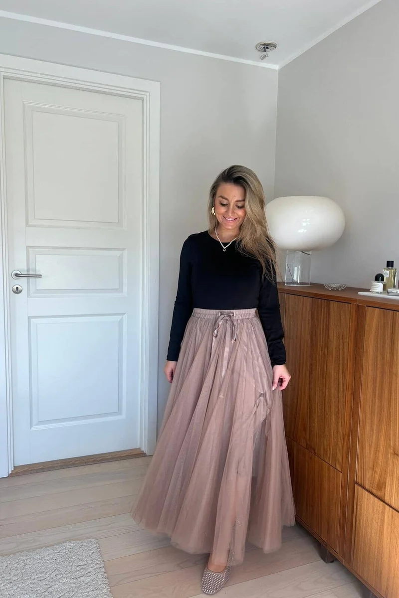 Anobel Copenhagen - Emma Skirt - Taupe