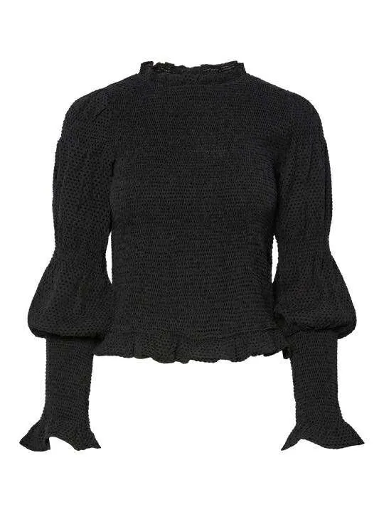YASPira LS Smock Top